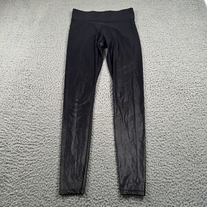 Carbon38 Takara Shine Leggings Womens Small Black Gloss Made in‎ USA Activewear